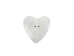 1.5" Clam Shell Heart Button - 491-H-1.5 (Y1MC04)
