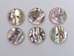 Australian Abalone Button: 30-Line (19mm or 0.75&quot;) - 495-30L (Y2K)
