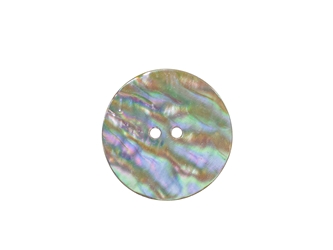 Australian Abalone Button: 60-Line (38.1mm or 1.5") 