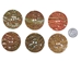 Australian Abalone Button: 80-Line (50.8mm or 2&quot;) - 495-80L (Y2K)