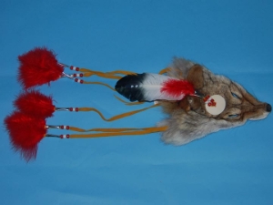 Iroquois Coyote Head Wall Hanging 