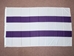 Two Row Wampum Flag: 36 x 60" - 521-09 (Y1K)