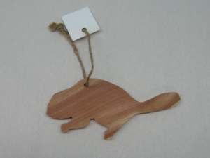 Cedar Silhouette: Beaver 