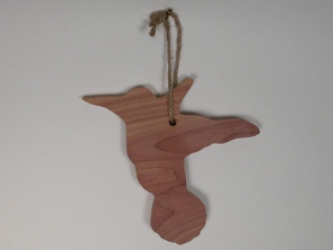 Cedar Silhouette: Hummingbird 