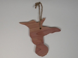 Cedar Silhouette: Hummingbird 