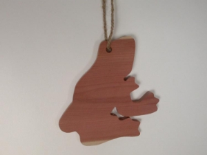 Cedar Silhouette: Frog 