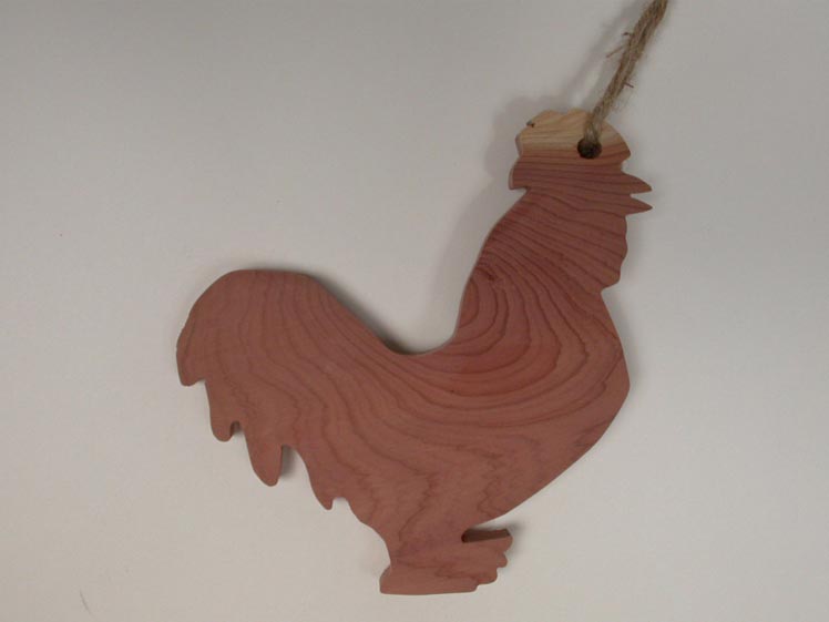 Cedar Silhouette: Rooster 