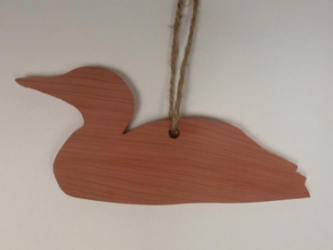 Cedar Silhouette: Loon 