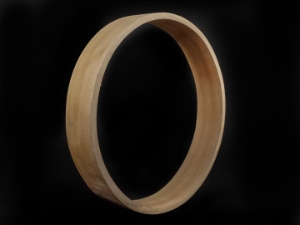 Round Drum Frame: 9" diameter by 1.75" wide 