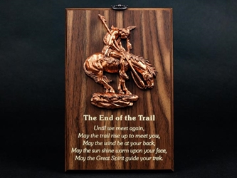 Wisdom Plaque: End of the Trail 