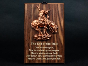 Wisdom Plaque: End of the Trail 