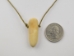 Fossil Walrus Ivory Necklace with Jewelry Box - 554-10 (Y2PRA)
