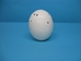 Carved White Ostrich Egg: Leopard - 559-CAR-13 (O17)