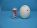 Carved White Ostrich Egg: Leopard - 559-CAR-13 (O17)