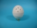 Carved White Ostrich Egg: Giraffe - 559-CAR-8 (O17)