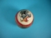 Decoupage Egg: Orange with Animals - 559-DEC-10 (9U1)