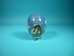 Decoupage Egg: Blue with Animals - 559-DEC-11 (9U1)
