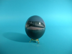 Decoupage Egg: USA Eagle / Bridge 