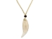 Realistic Bear Tooth Necklace: 1-Tooth - 560-201-AS (Y2KC02)