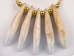 Realistic Bear Tooth Necklace: 5-Tooth - 560-205 (Y2K)