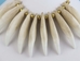 Realistic Bear Tooth Necklace: 10-Tooth - 560-210