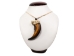 Realistic Grizzly Bear Claw Necklace: 1-Claw - 560-401 (Y2KC04)