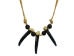 Realistic Wolf Claw Necklace: 3-Claw - 560-503 (Y2KC05)