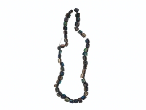 Paua Shell Nuggets: Medium (>0.25" long bead): Strung 