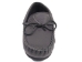 Huron Men's Black Moosehide Moccasins - 578-M10 (J2)