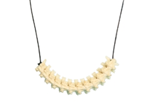 Red Tail Boa Vertebrae Necklace 