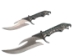Mini Twin Falcon Knives with Rattlesnake Sheath - 598-KS5692 (Y1XC15)