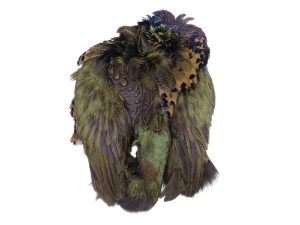 Dyed Ringneck Pheasant Skin: #2: Olive Green 