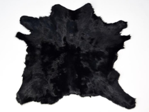 Calf Skin: Black Dyed 