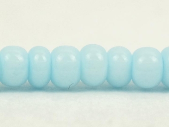 10/0 Seedbead Solgel Chalk Light Blue (500 g bag) glass beads
