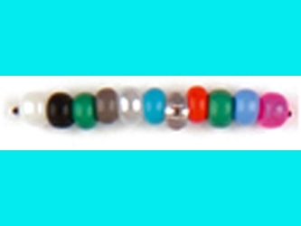 6/0 Czech Glass Pony Beads Multi (500 g bag) glass beads
