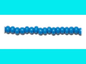 6/0 Czech Glass Pony Beads Medium Blue (500 g bag) glass beads