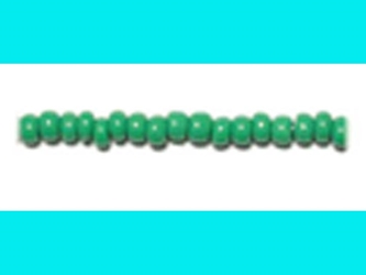 6/0 Czech Glass Pony Beads Medium Green (500 g bag) glass beads