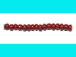 6/0 Czech Glass Pony Beads Medium Brown (500 g bag) glass beads