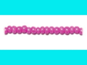 6/0 Czech Glass Pony Beads Dyed Rose (500 g bag) glass beads