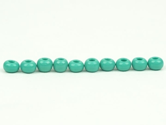 2/0 Seedbead Opaque Turquoise (500 g bag) glass beads