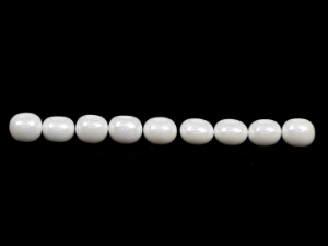 2/0 Seedbead Luster White (500 g bag) glass beads