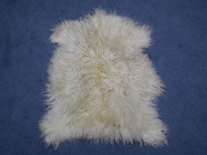 Angora Goatskin: #1: Small: White: Assorted 