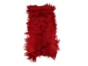 Dyed Kidassia Goatskin Plate: Red 