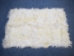 Kidassia Goatskin Rug: Bleached White: 4' x 6' - 66-GPK-A049-4X6 (Y2NRB)