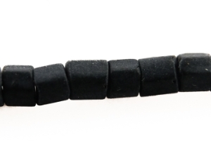 2-Cut 10/0 Czech Glass Seedbead Black Matte Strung (500 g bag) glass beads