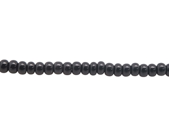 11/0 Seedbead Opaque Black (500 g bag) glass beads
