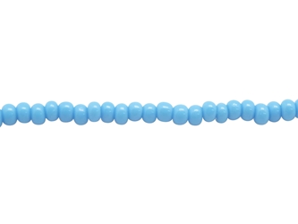 11/0 Seedbead Opaque Turquoise/Blue (500 g bag) glass beads
