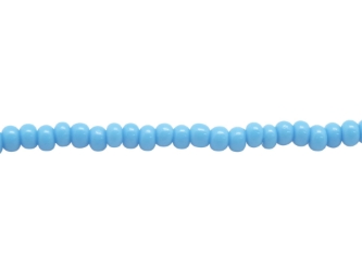 11/0 Seedbead Opaque Turquoise/Blue (500 g bag) glass beads
