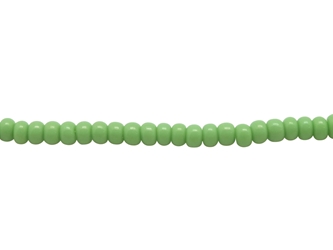 11/0 Seedbead Opaque Light Green (500 g bag) glass beads