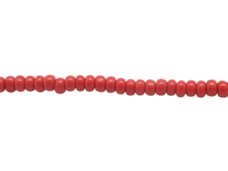 11/0 Seedbead Opaque Medium Red (500 g bag) glass beads